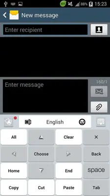 GO Keyboard Flat Theme android App screenshot 3